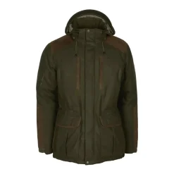 Pinewood - Parka Nydala Insulation mossgreen suede brown