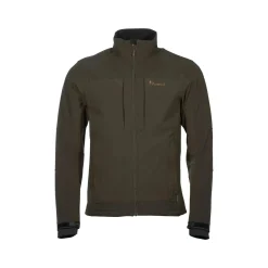 Pinewood - Shelljacke Smaland Stretch dark olive suede brown