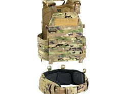 Plattenträger Tactical Vest mit Gürtel