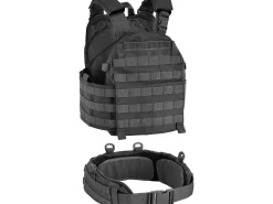 Plattenträger Tactical Vest mit Gürtel