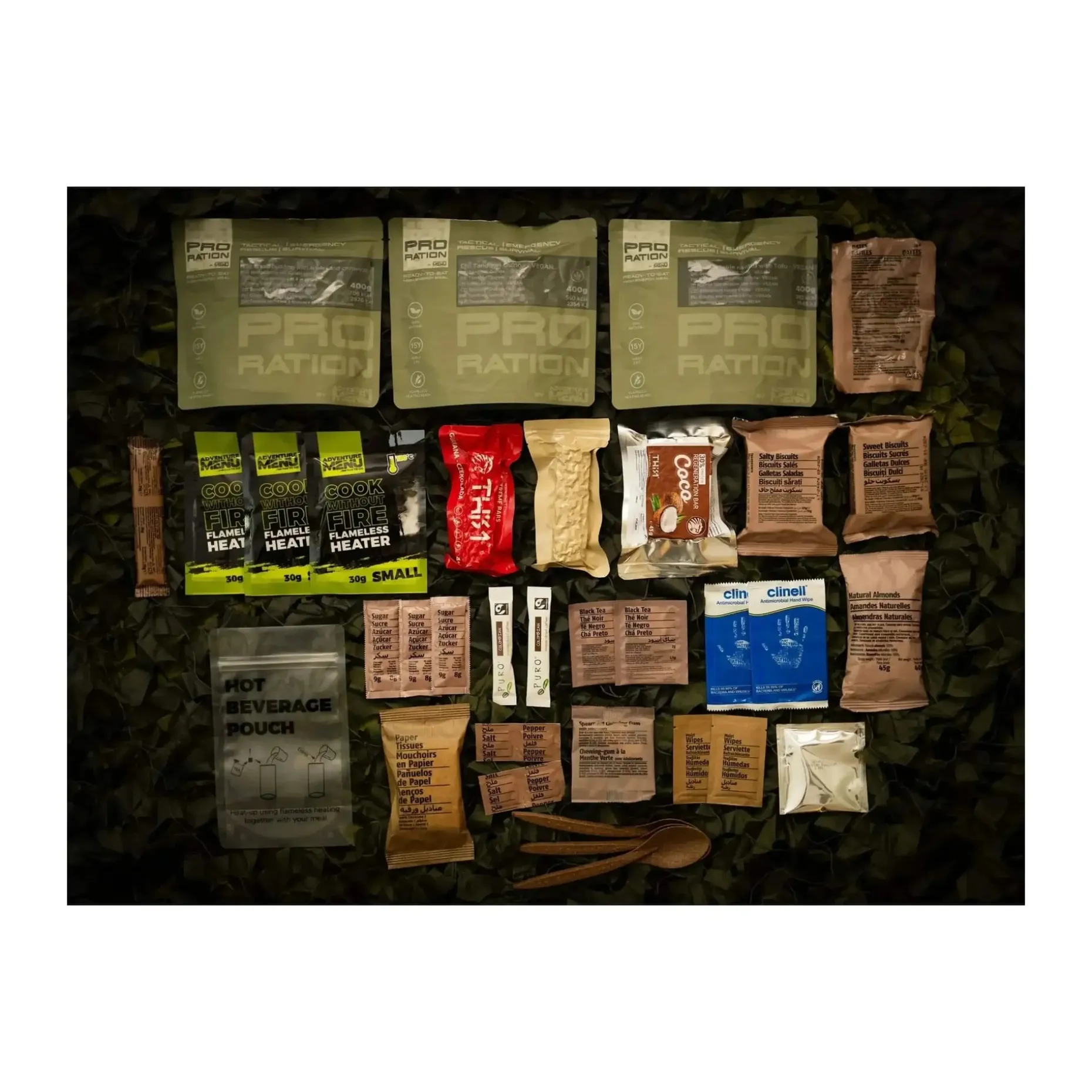 Pro-Ration - Tagesration Ultimate Tactical Ration Full Day vegetarisch
