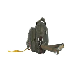 Pure Trash - Handtasche Karabiner groß oliv