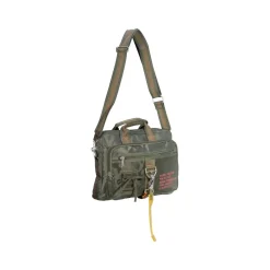 Pure Trash - Handtasche Karabiner groß oliv