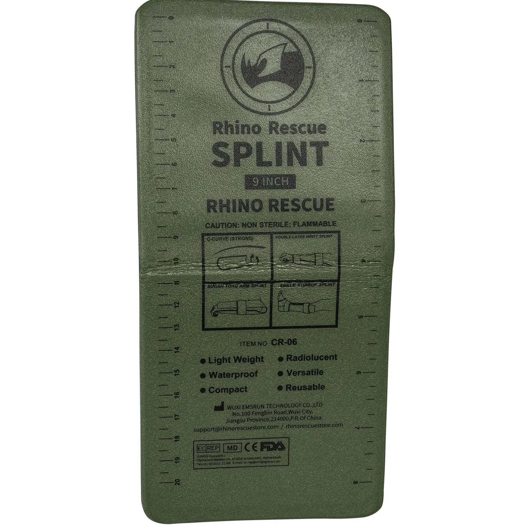 Rhino Rescue - Splint Universalschiene 9 Inch