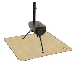 Robens - Bodenschutzmatte für Ofen khaki