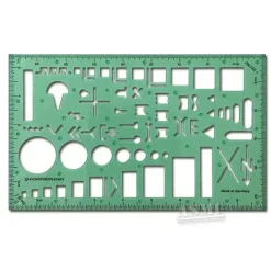Standardgraph - Schablone Militärische Symbole II