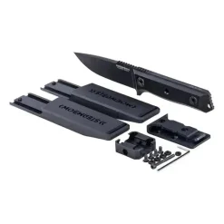 Steambow - Messer K1 Dunkles Stonewash schwarz