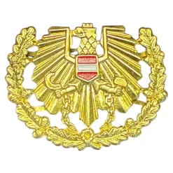 Österreichisches Bundesheer - ÖBH Barettabzeichen Adler original gebraucht