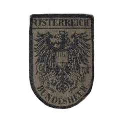 Österreichisches Bundesheer - ÖBH Nationalitätsabzeichen Bundesheer gewebt gebraucht