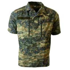 Österreichisches Bundesheer - ÖBH Feldhemd Kurzarm neuwertig Austrotarn (03 tarn)