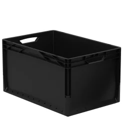 Surplus Systems - Euronormbox Vollwand 60 x 40 x 32 cm schwarz