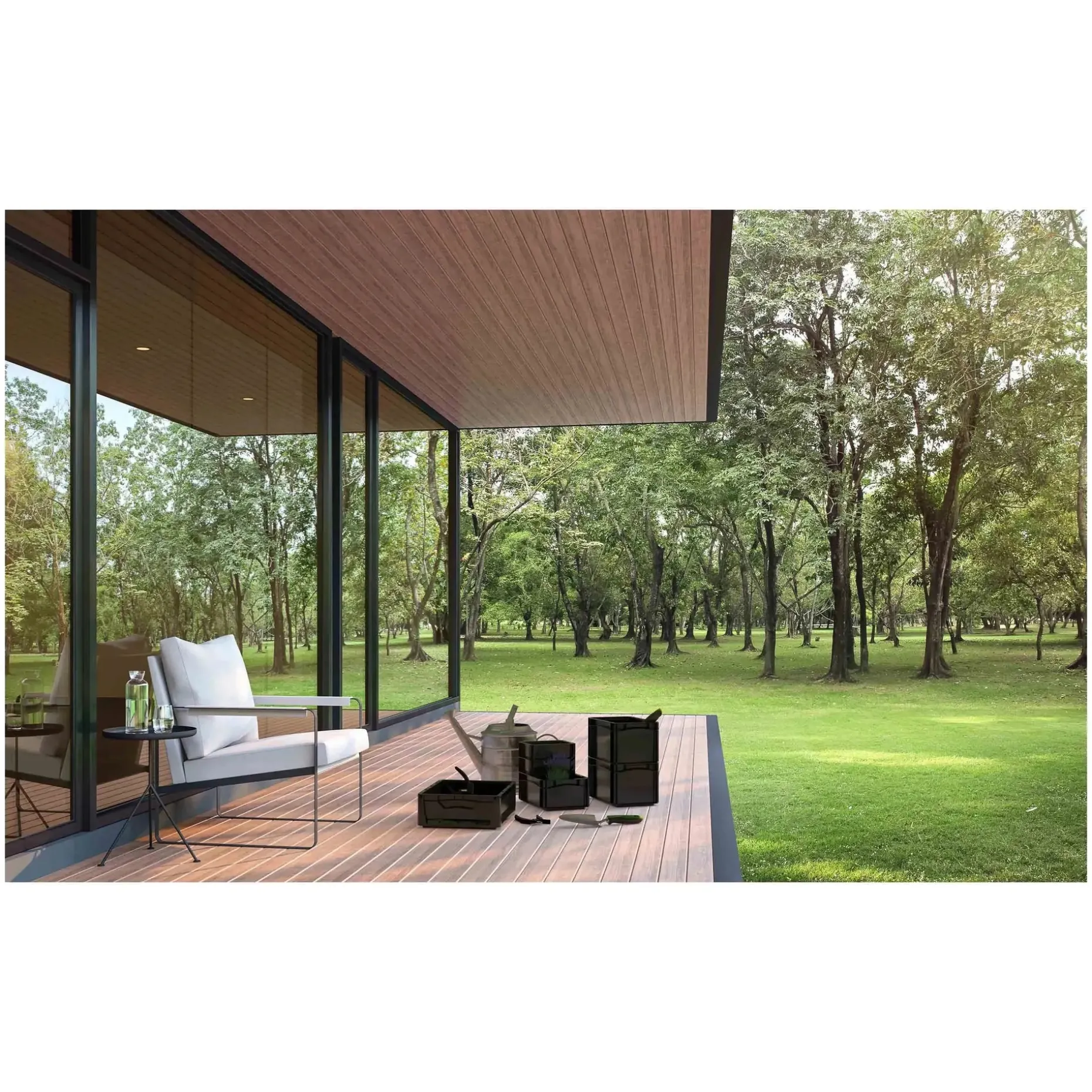 Surplus Systems - Euronormbox Vollwand 60 x 40 x 32 cm schwarz