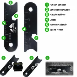 Survival Stuff - Feuerstahl Tann schwarz