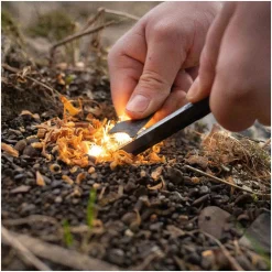 Survival Stuff - Feuerstahl HEXA klein schwarz