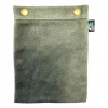 Survival Stuff - Tasche Waxed Canvas klein grau oliv