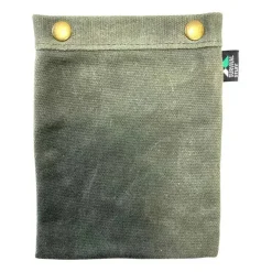 Survival Stuff - Tasche Waxed Canvas klein grau oliv