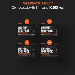 Tactical Foodpack - Wochenration Weekpack Juliett