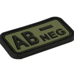 TAP Tactical Patches - TAP 3D Blutgruppenpatch AB Neg forest