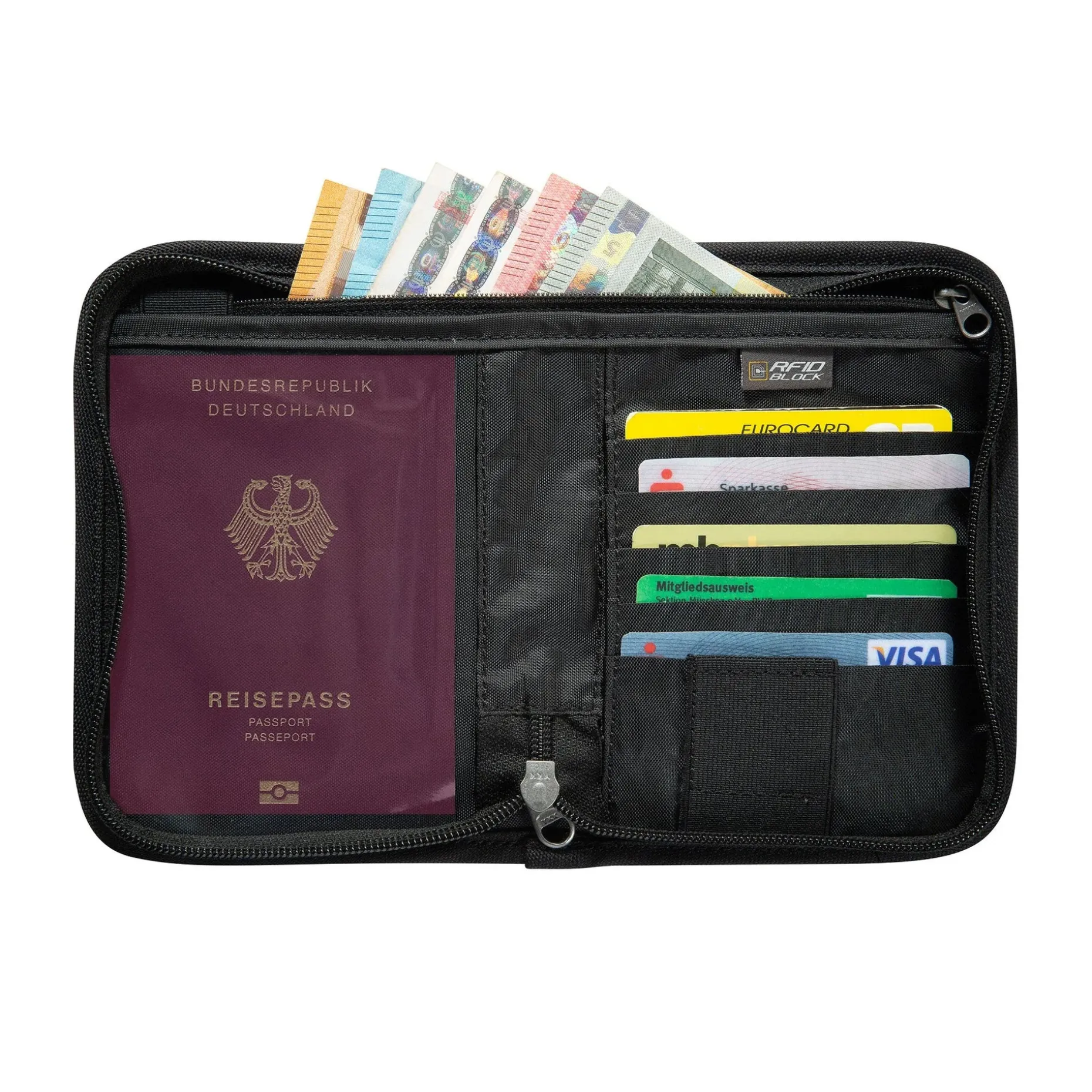 Tatonka - Reisebörse Travel Zip M RFID Block
