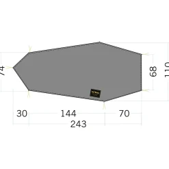 Tatonka - Zeltunterlage Floor Sheet LT Kyrkja