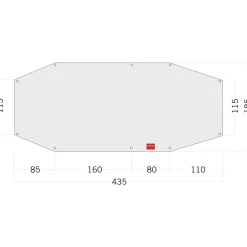 Tatonka - Zeltunterlage Floor Sheet PE Alaska 3 weiß
