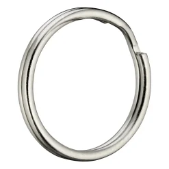 The Tag Company - Schlüsselring silberfarben