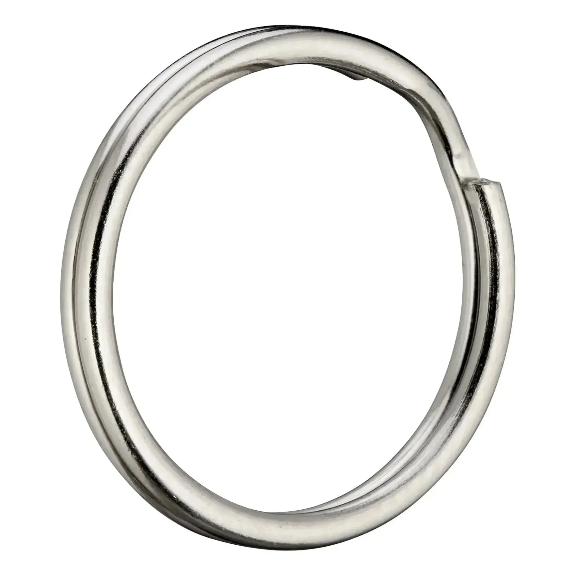 The Tag Company - Schlüsselring silberfarben