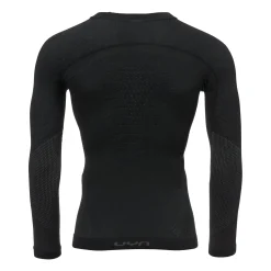 UYN - Longsleeve Fusyon Merino Männer schwarz anthrazit