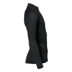 UYN - Longsleeve Rollkragen Fusyon Merino Männer schwarz anthrazit