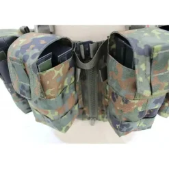 Zentauron - Chest Rig Nonmodular Split Front flecktarn