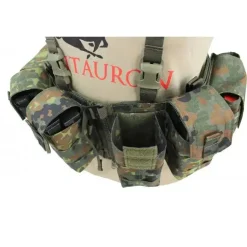 Zentauron - Chest Rig Nonmodular Split Front flecktarn